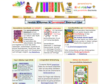 Tablet Screenshot of kinderbuch.at